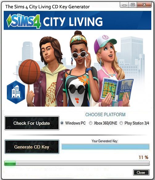 sims 4 city living code